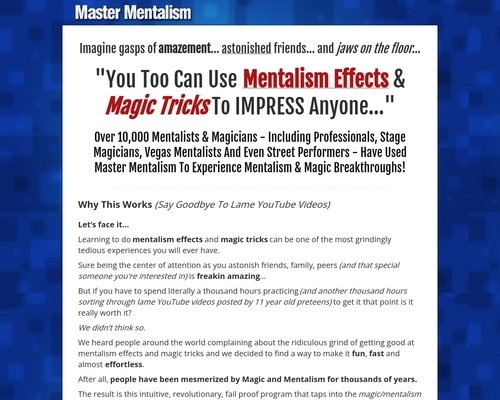 Grasp Mentalism | How To Do Mentalism Results & Magic Methods.