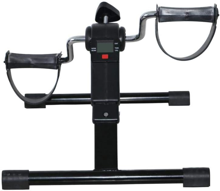 Mini Bike Ergométrica Dobrável com Monitor Liquid crystal display Preto Odin Match