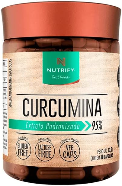 Nutrify – Curcumina – 30 Cápsulas