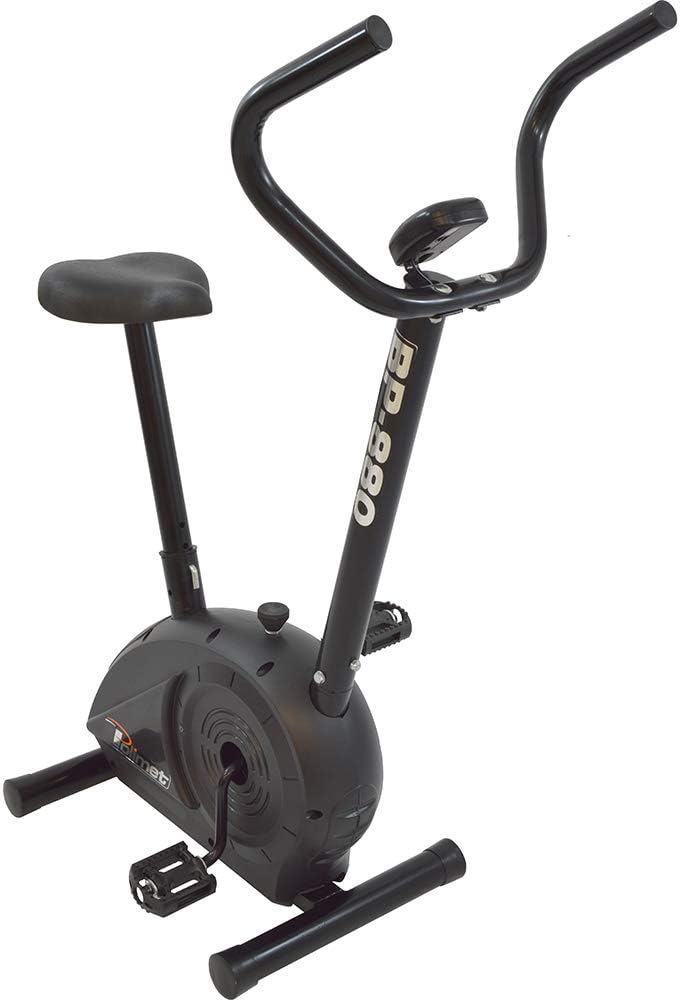 Polimet POLI-163 – Bicicleta Ergométrica, tração mecânica, Preto