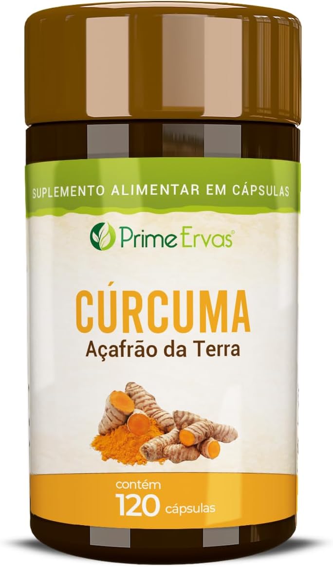 Cúrcuma Longa – Açafrão da Terra 120 Cápsulas de 500mg