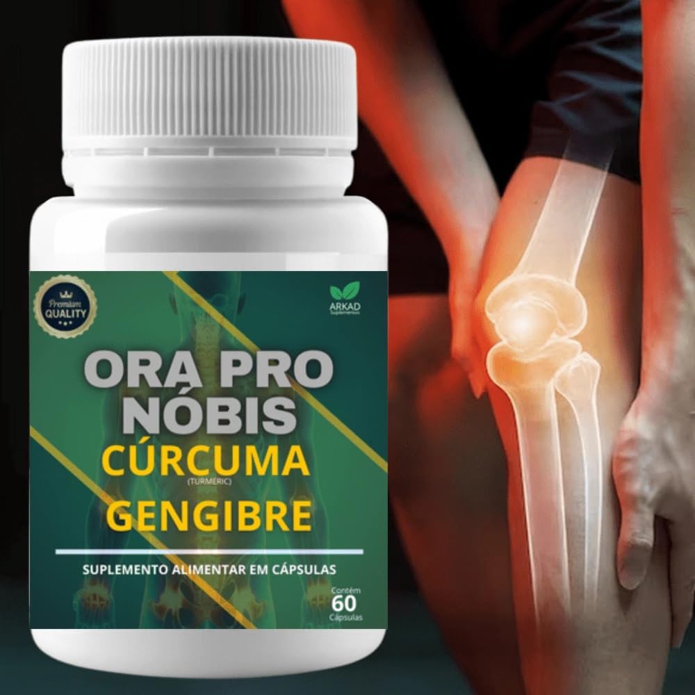 Ora-Professional-Nóbis – Cúrcuma – Gengibre – 60 Cápsulas