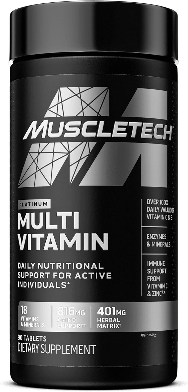 Platinum Multi Vitamin – Muscletech (90 caps)