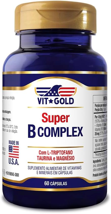 Tremendous B Advanced Vitgold 60 cápsulas
