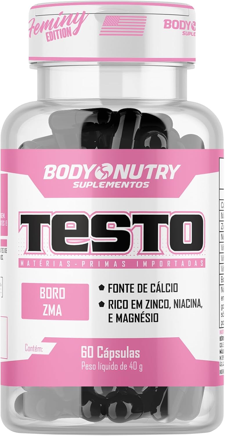 Vitaminas e Minerais Feminino 60 capsulas com boro