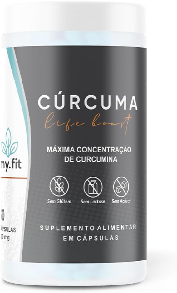 Cúrcuma Life Boost 700mg, 60 Softgels - Advanced Fórmula e Máxima Absorção com 130mg de Curcumina (95% de Curcuminóides) + Selênio + Vitamina E + B12