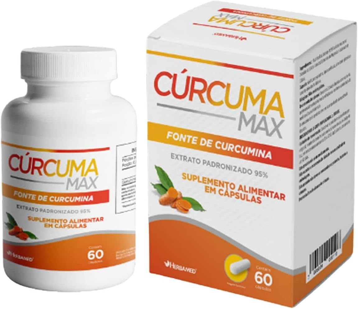 Herbamed Cúrcuma Max – 60 Cápsulas –
