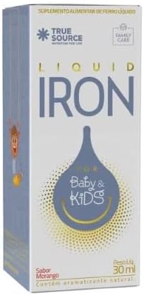 Package 2X: Iron (Ferro) Líquido Child & Youngsters True Supply 30ml