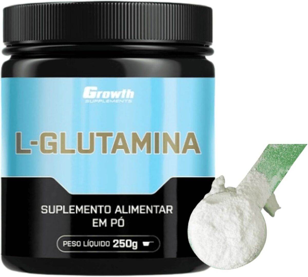 L-Glutamina em Pó 250g - Growth Supplements