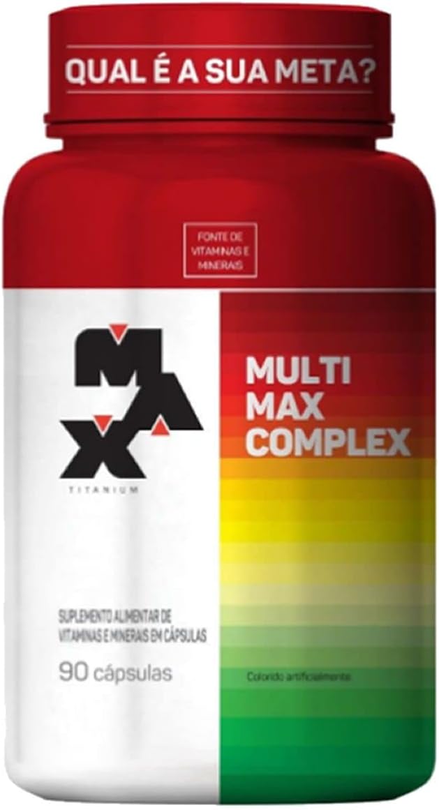 Multimax Complicated – 90 Cápsulas, Max Titanium