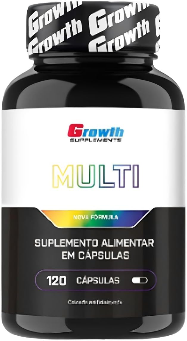 Multivitamínico (120 Cápsulas) Nova Fórmula – (Suplemento Vitamínico e Mineral)