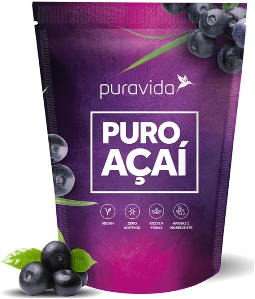 Puravida Puro Açai Pacote 200 g