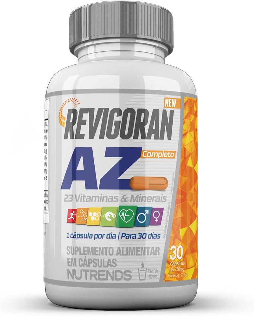 Revigoran A-Z Multivitamínico Completo 30 cápsulas, Nutrends