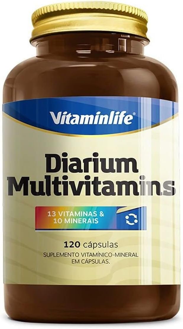VitaminLife Diarium Multivitamínico 120 Cápsulas