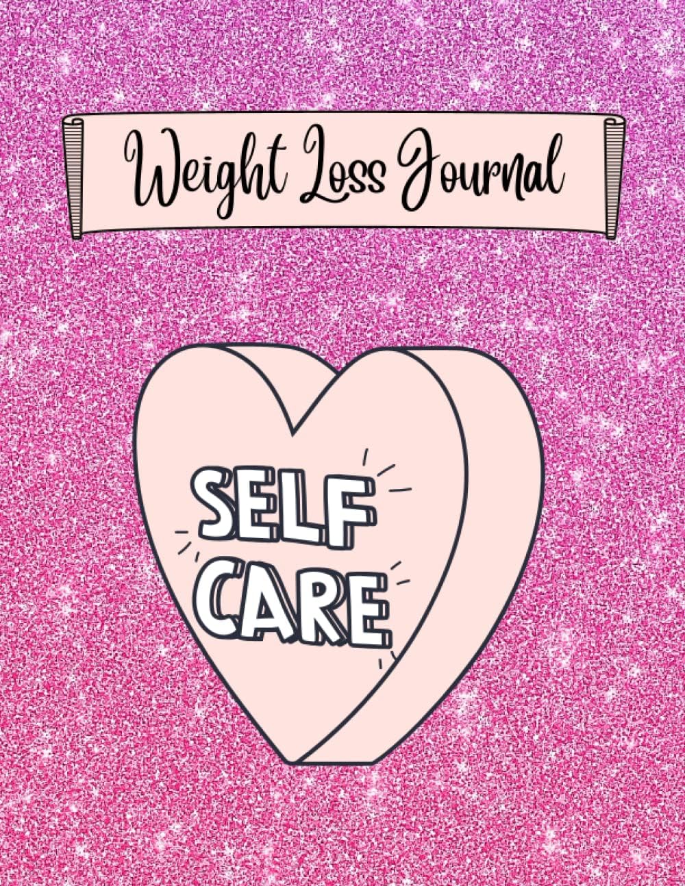 Weight Loss Journal (Colour Version): 90 Days Tremendous Cute Pink Glitter Impact Weight Loss Planner | Weight Loss Journal for Ladies with Motivational Eating regimen … | Every day Exercise Program for Women and Ladies