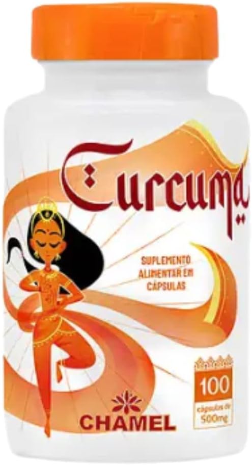 Chamel Cúrcuma 500 Mg Branco 100 Cápsulas