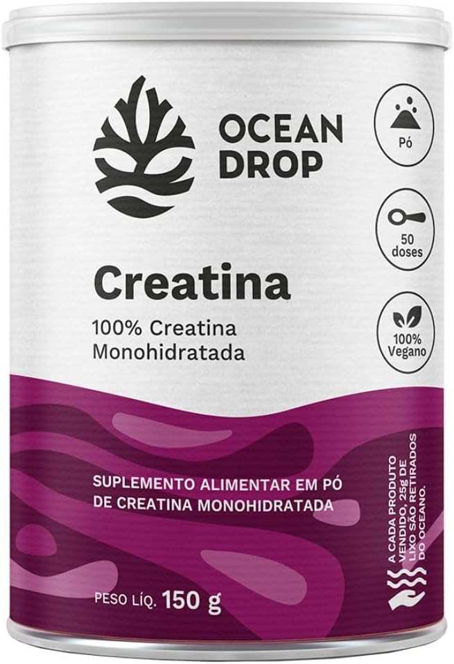 Creatina Monohidratada 520 Mg 180 Caps - Ocean Drop