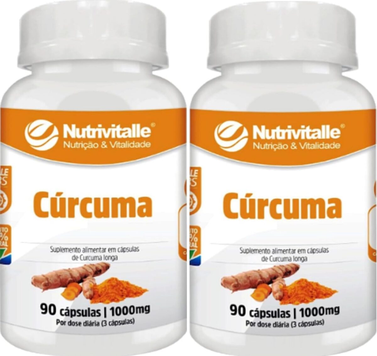 Curcuma Nutrivitalle 90 Cápsulas Equipment 2 Unidades