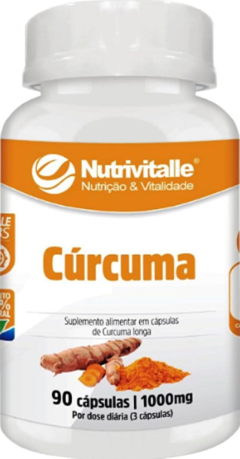 Cúrcuma Nutrivitalle 90 Cápsulas