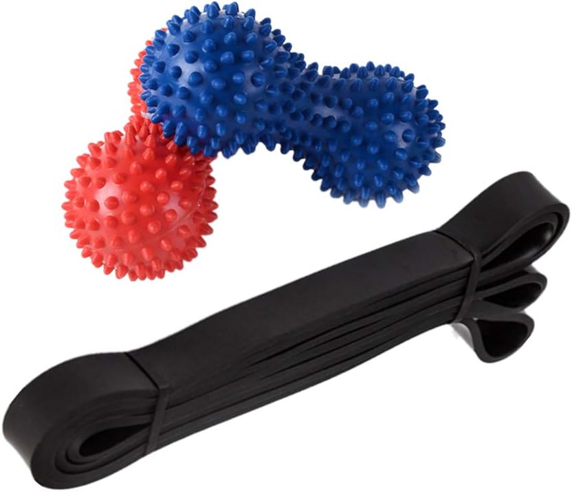 Fellibay – Faixa de resistência de látex para ioga e ioga, 3 peças