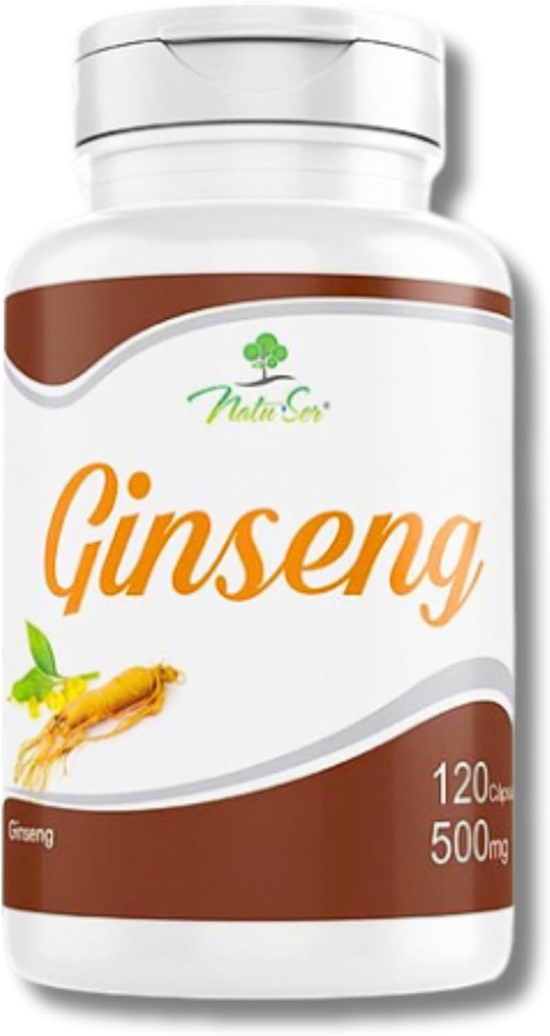 Ginseng 120 Cápsulas 500mg