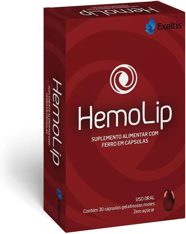 Hemolip (Ferro) c/30 Cápsulas