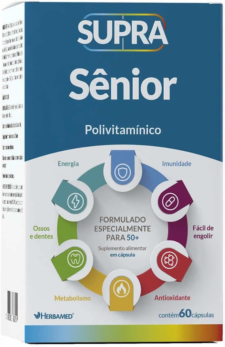 Herbamed Supra Sênior Polivitamínico – 60 Cápsulas –