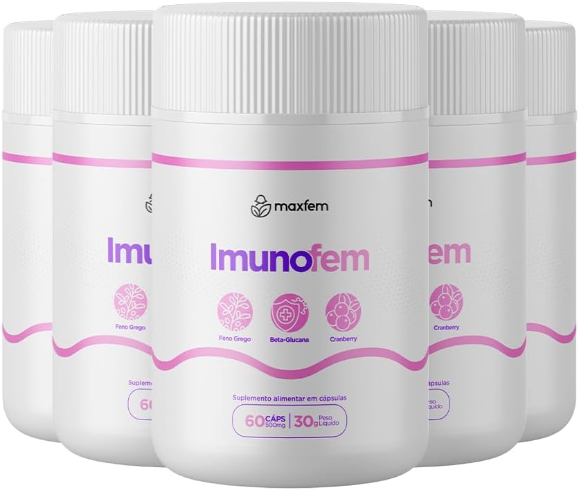 Imunofem, Suplemento Pure para Saúde Íntima Feminina, Tratamento para Candidíase (5)