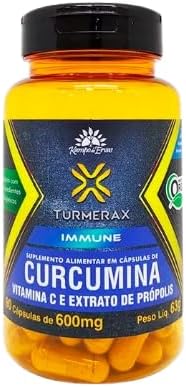 Kit 2X: Turmerax Immune Kampo de Ervas 90 Cápsulas 600mg