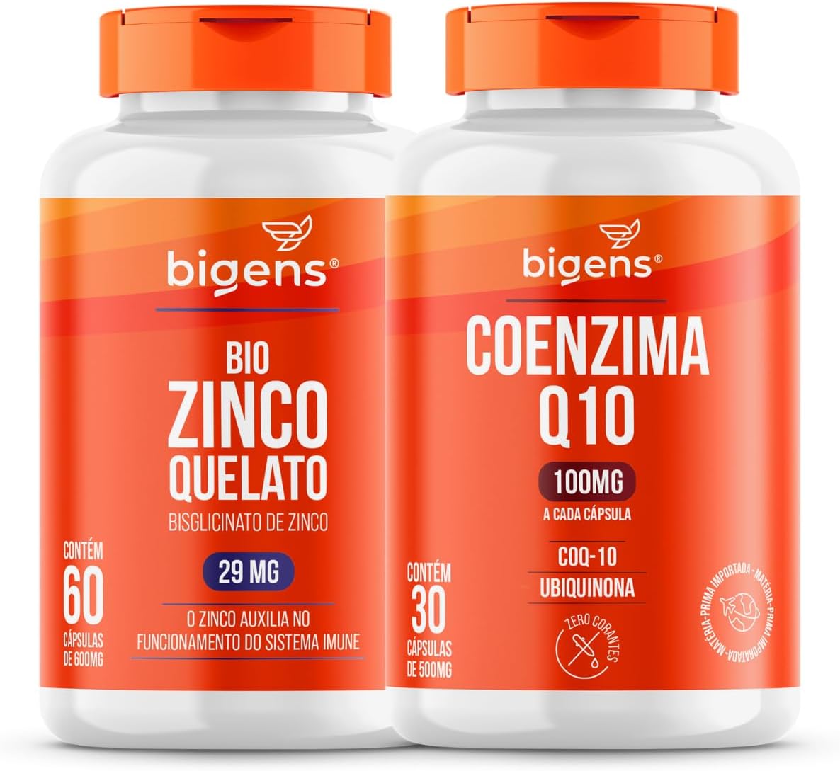 Equipment Coenzima Q10 + Bio Magnésio Dimalato, Biogens