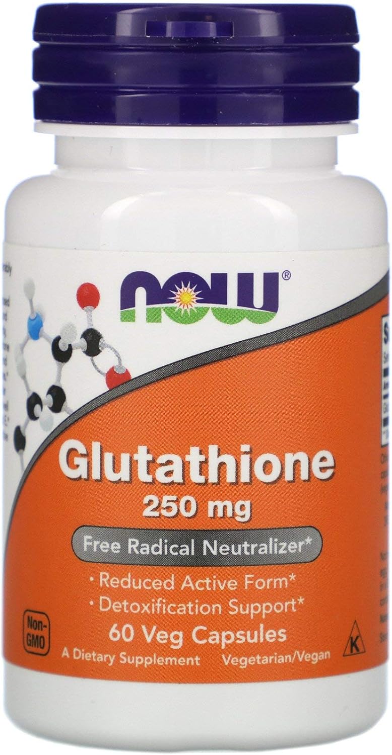 L-Glutathione Setria 250mg (60 VCaps) Now Foods