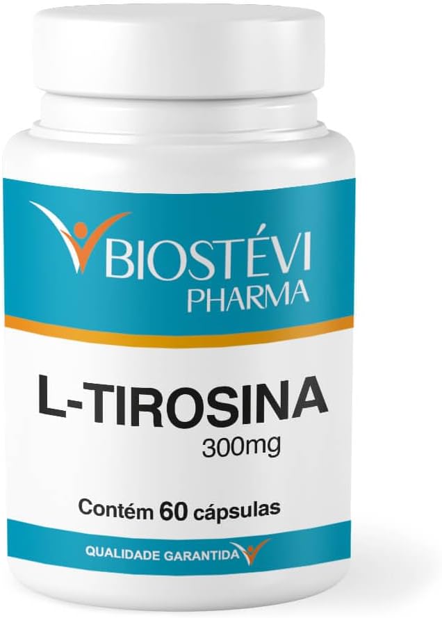 L Tirosina 300mg – 60 Cápsulas