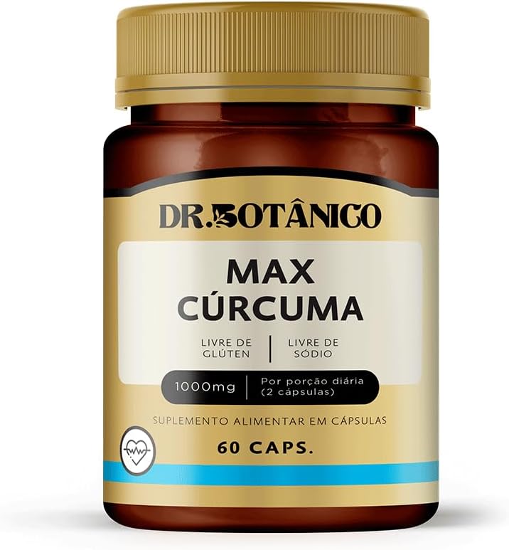 MAX CURCUMA 1.000MG 60 CAPSULAS DR. BOTANICO