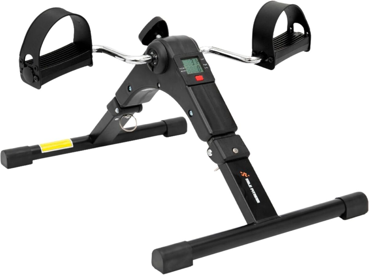 Mini Bicicleta Ergométrica Preta Mile Health