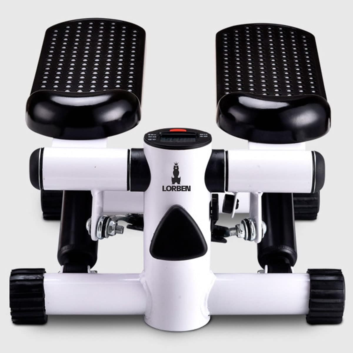 Mini Stepper Simulador de Caminhada com Monitor LCD Exercícios Pernas Glúteos GT6178-W