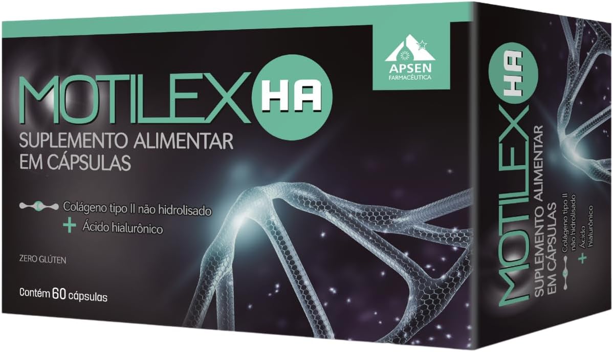 Motilex HA C/60 – Colágeno+ Ácido Hialurônico C/60 Apsen
