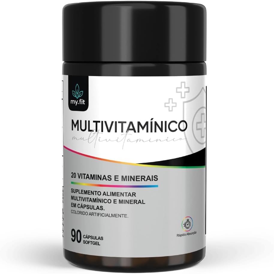 Multivitamínico Completo – Pote 90 Cápsulas, My.match