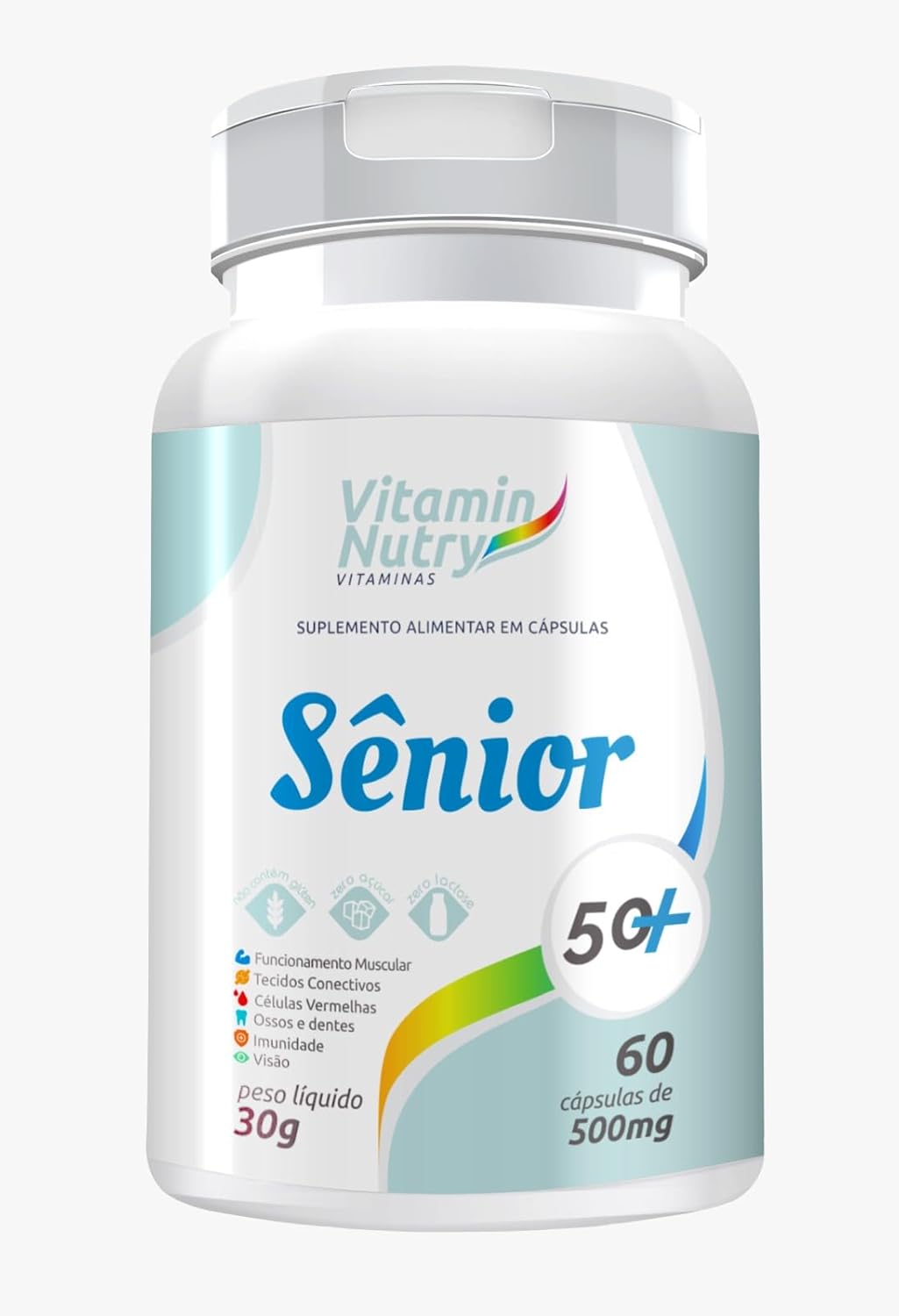 Multivitamínico Vitamin Nutry Az Sênior – 60 Caps