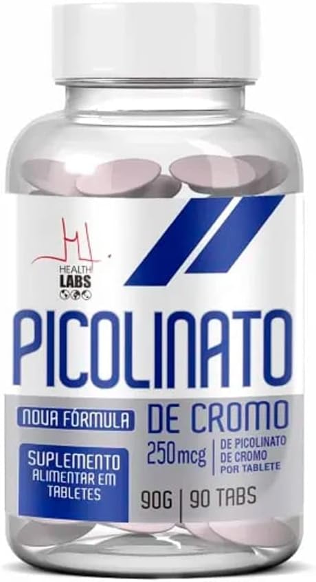 PICOLINATO DE CROMO HEALTH LABS 90 TABS - 90G