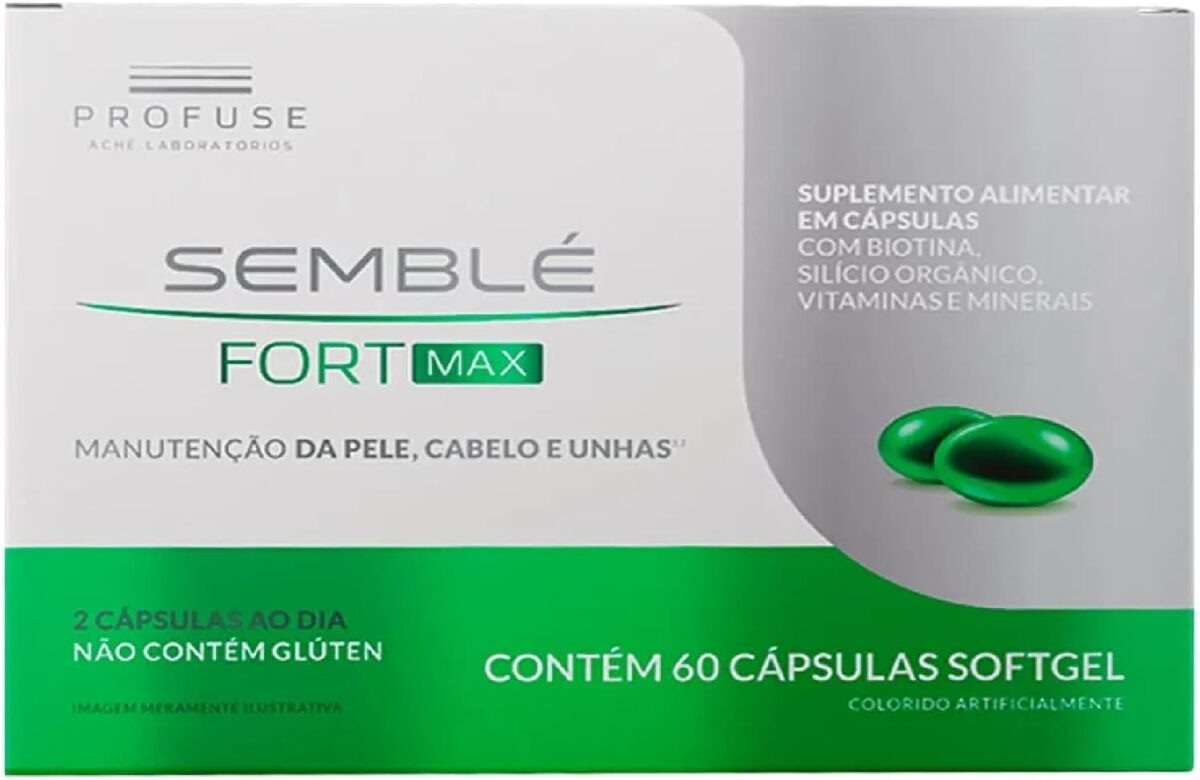 Profuse Fort Max Semblé Polivitamínico 60 cápsulas