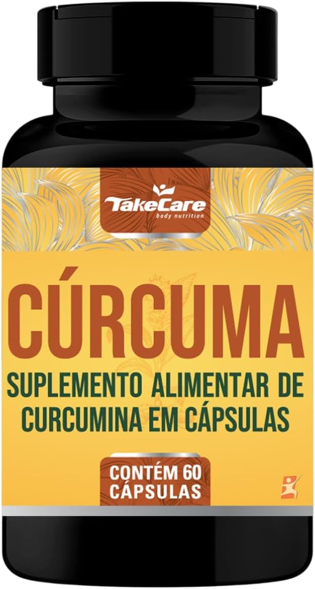 Take Care, CÚRCUMA 130MG DE CURCUMINA POR PORÇÃO 60 CÁPSULAS – TAKE CARE