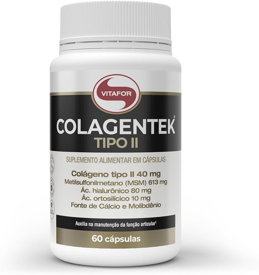 Vitafor – NOVO Colagentek II – 60 Cápsulas
