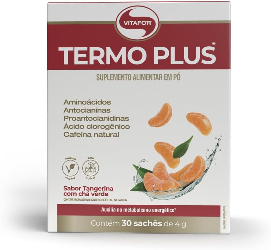 Vitafor – Termo Plus – 30 Sachês de 4g – Tangerina